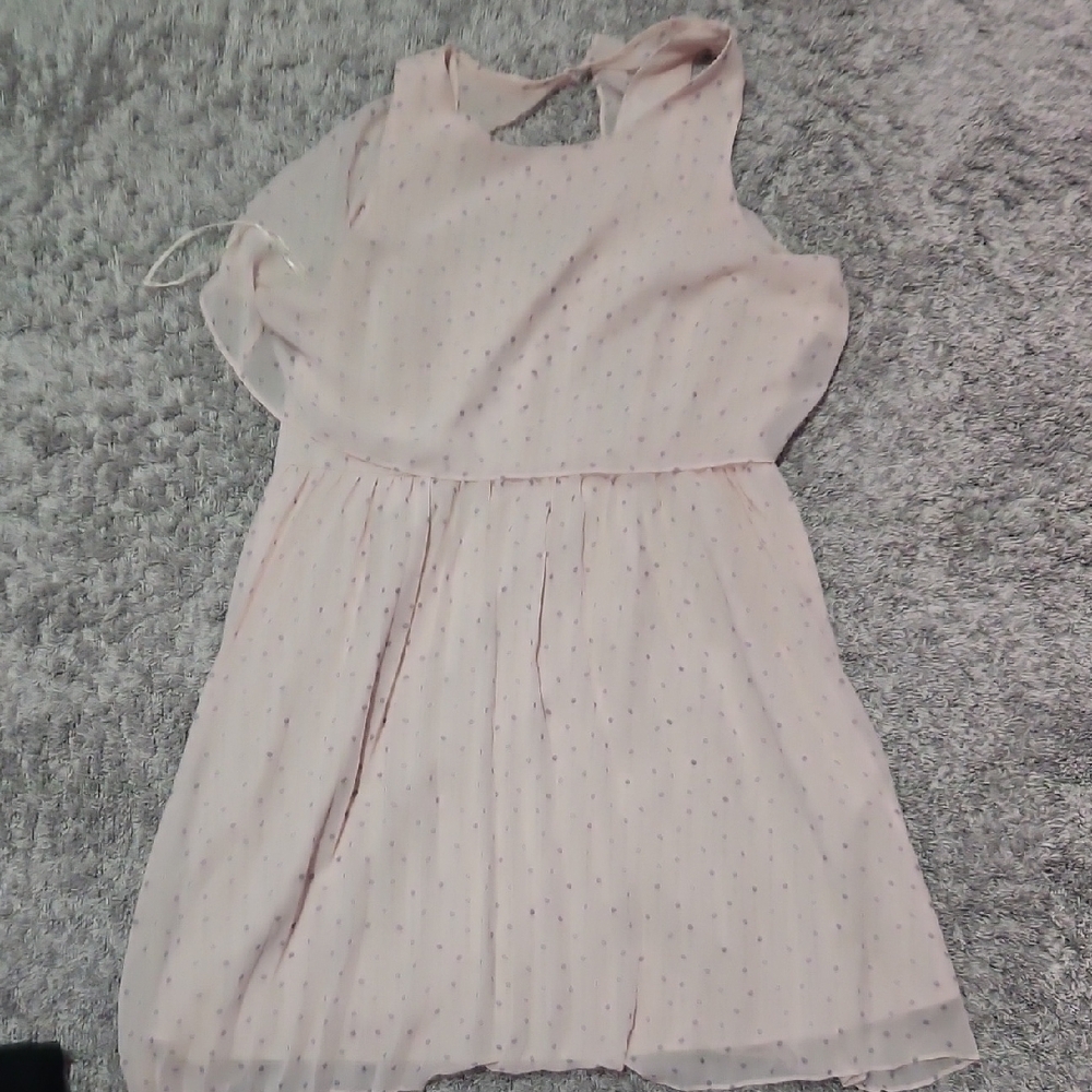Charming Pink Womens Dress